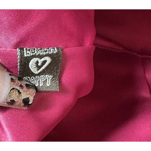 Coach Poppy Signature Sateen Tote Gray Silver Metallic Shoulder Bag Purse Large - Picture 12 of 12